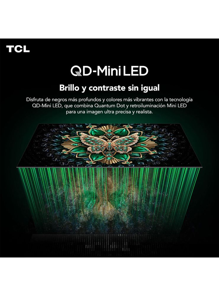 Mini LED Smart TV 75'' UHD 4K C6K Gamer, foto 10