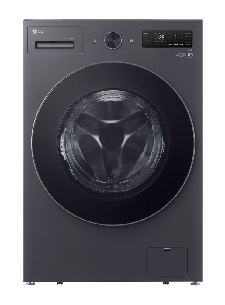 Lavadora Secadora Frontal 20/10 Kg WD20EGNTSPG LG