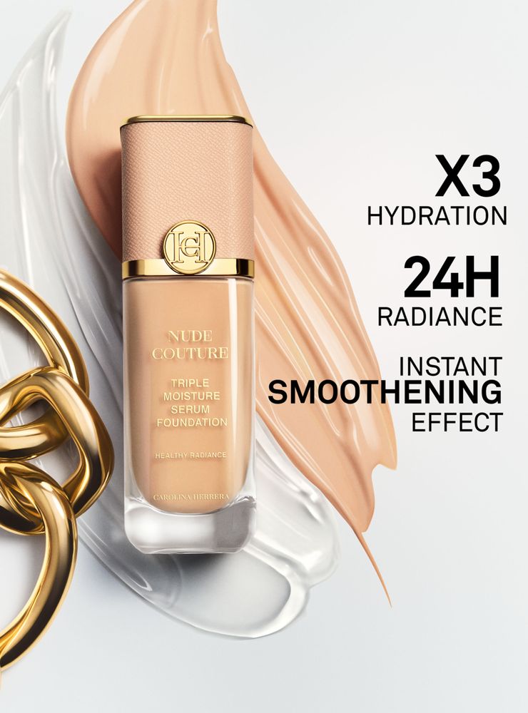 Carolina Herrera Nude Couture Serum Foundation F140, foto 5