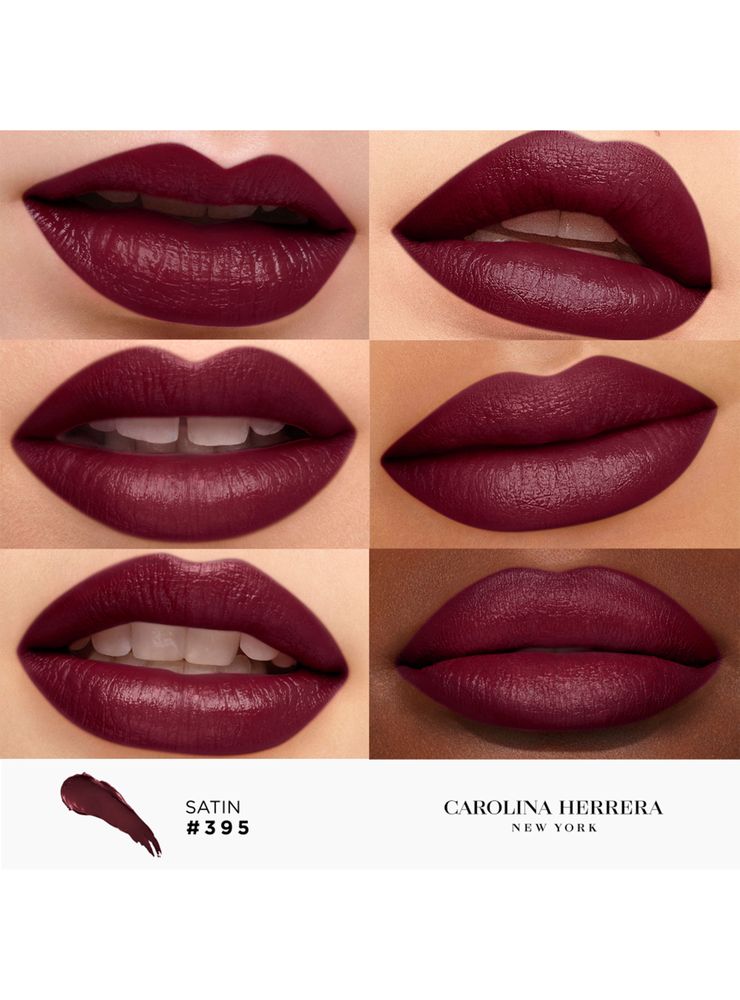 Carolina Herrera Fabulous Kiss Lipstick Satin 374 Mauve Glam, foto 3