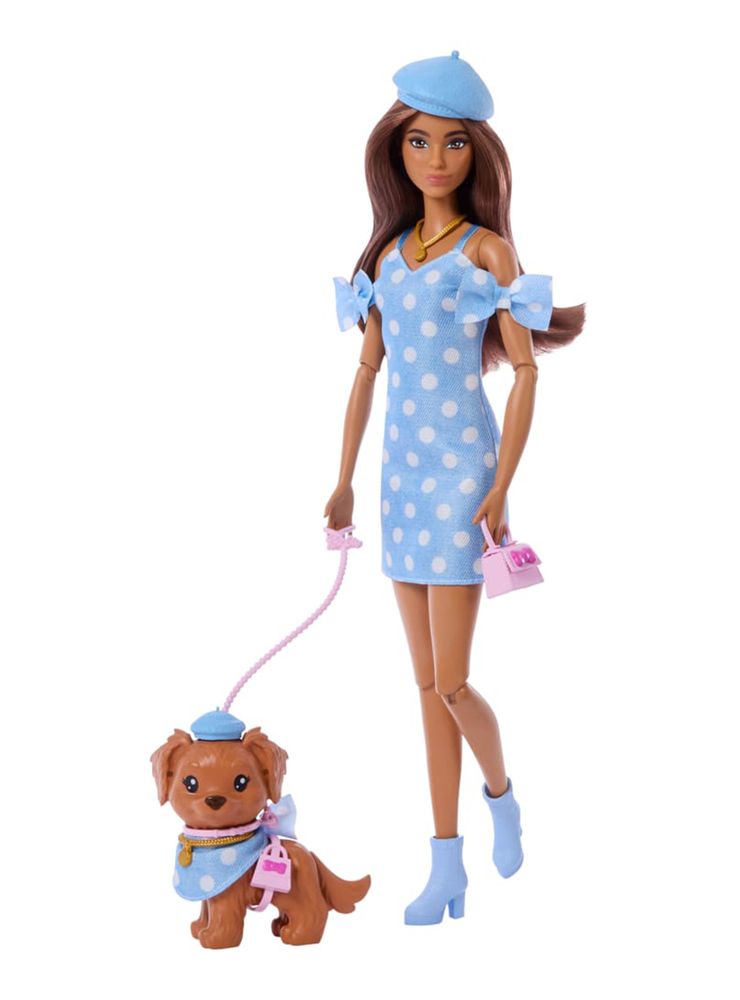 Barbie Muñeca Looks Iguales Teresa y Perrito
