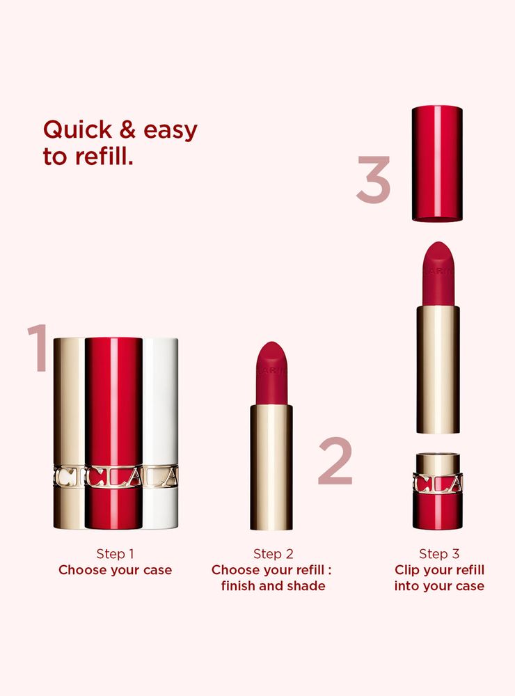 Clarins Joli Rouge Velvet 792V Poppy, foto 3