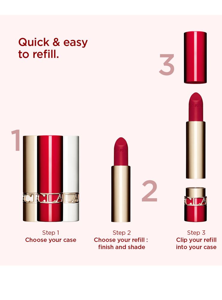 Clarins Joli Rouge Velvet 793V Red Cranberry, foto 5