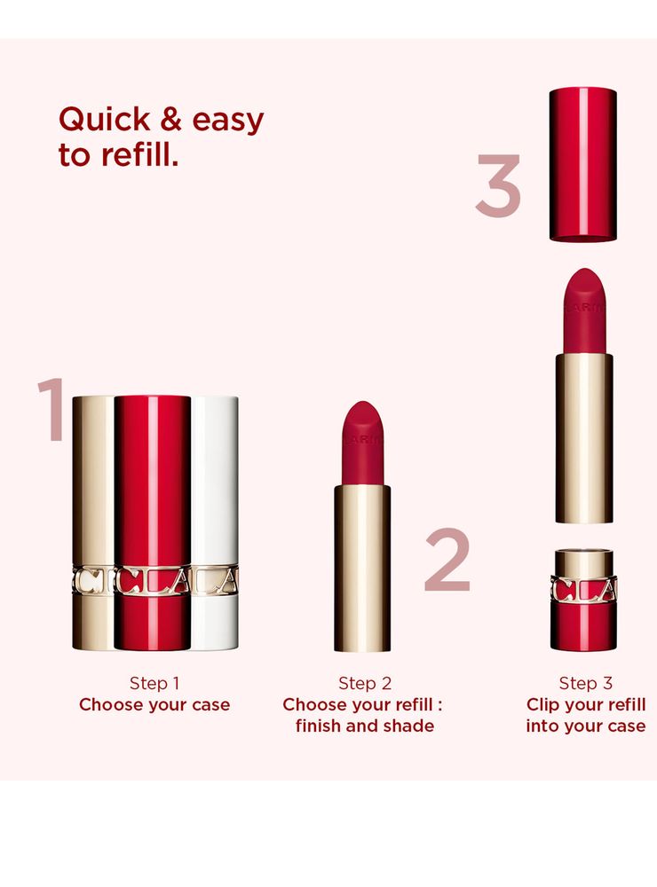 Clarins Joli Rouge Velvet 796V Red Plum, foto 5
