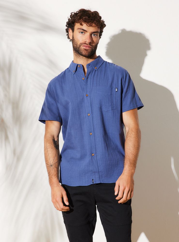 Reef Camisa Cuello Deportivo