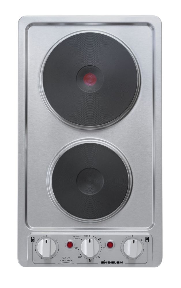 Sindelen Encimera Eléctrica 2 Platos Timer CEE-4251IN