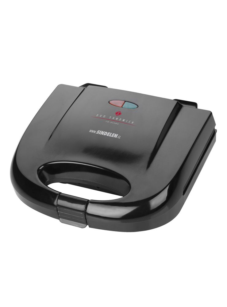 Sindelen Sandwichera 2 Panes SW-850NG Negro