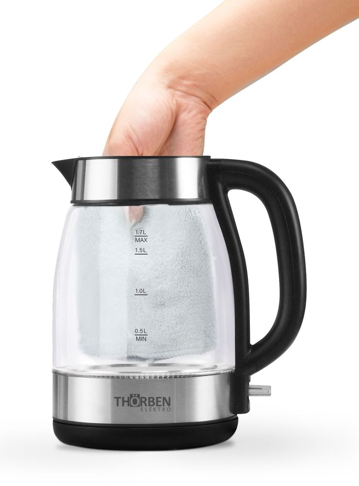 Thorben Thor Easy Fill Glass 1.7 L Plata, foto 3