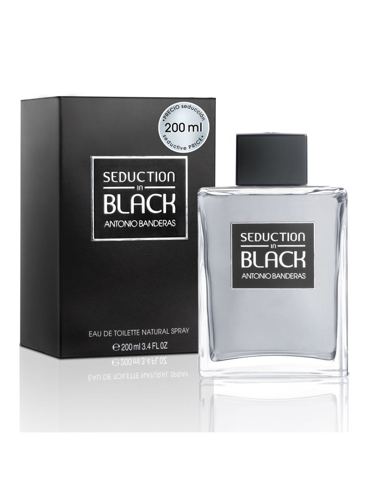 Antonio Banderas Seduction in Black EDT 200 ml, foto 2