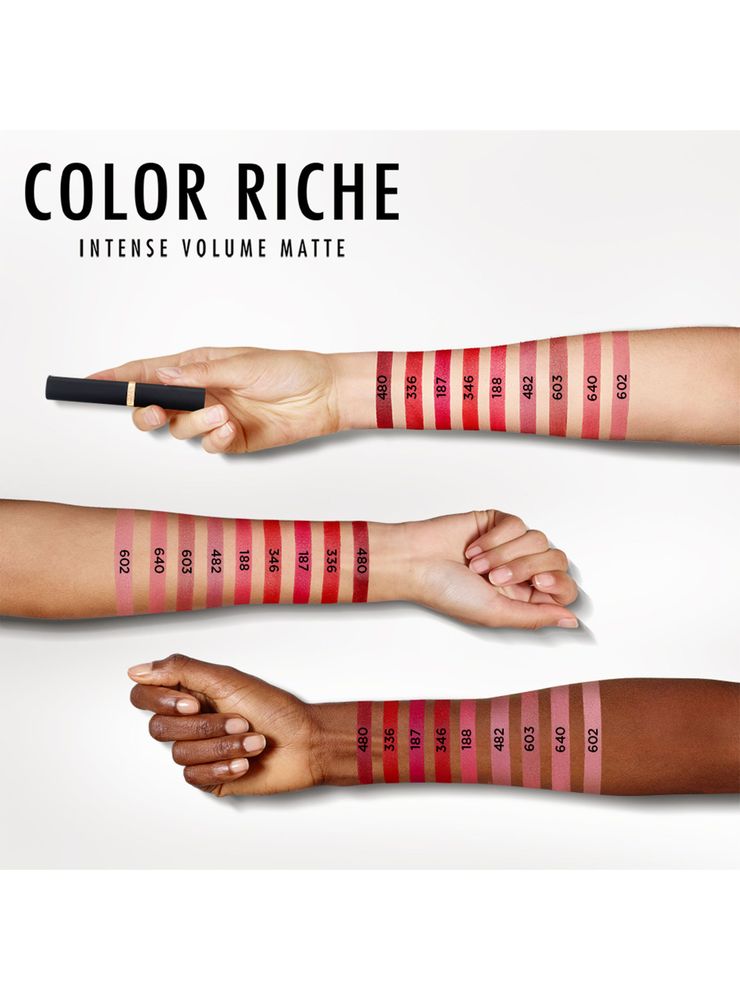 L'Oréal Paris Color Riche Intense Volume Matte 346 Rouge Determination, foto 4