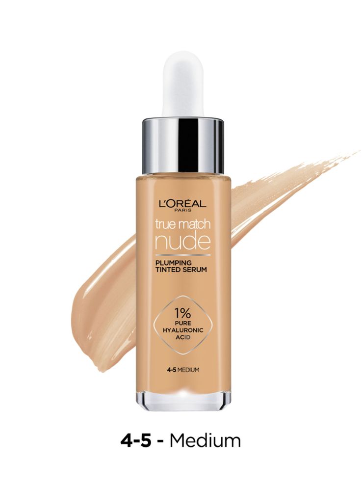 L'Oréal True Match Nude Plumping Tinted Serum 4-5 Medium, foto 3