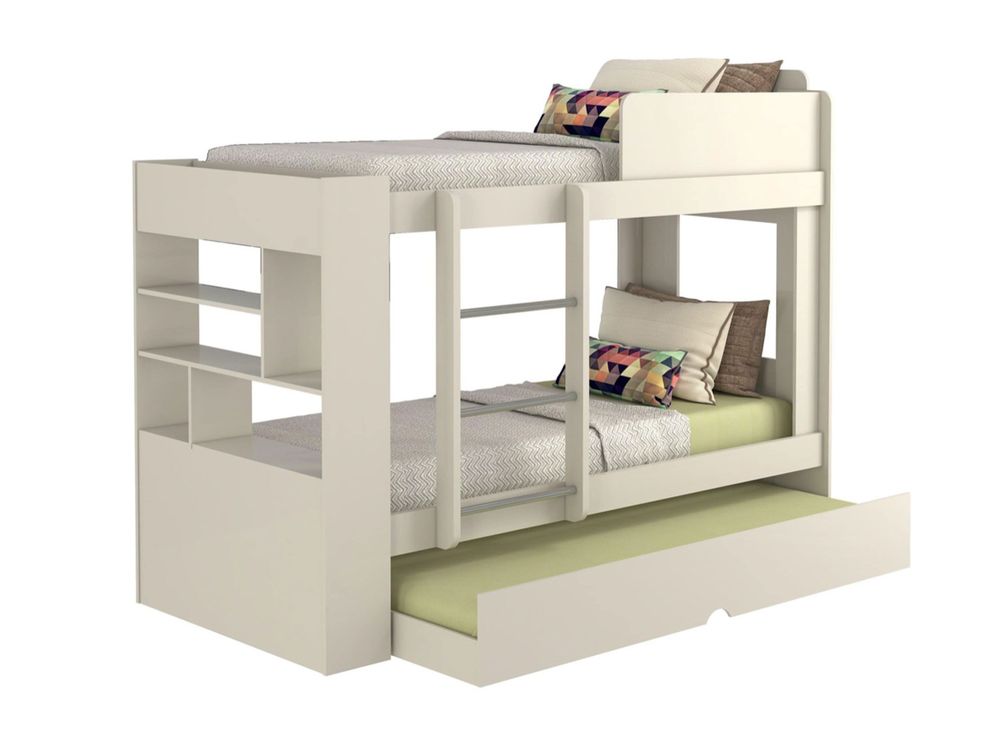 Decocasa Camarote Triple 1.5 Plazas Mari Blanco