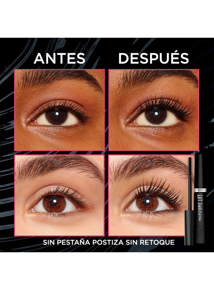 L'Oréal Paris Telescopic Lift Waterproof Black, foto 3