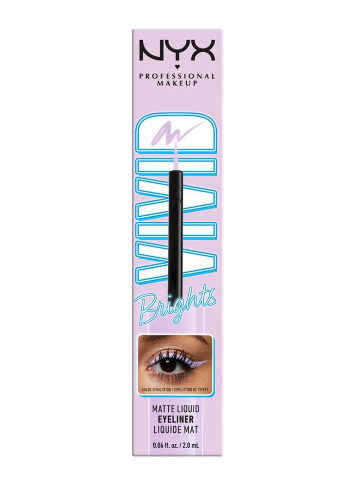 Nyx Professional Makeup Vivid Bright Liquid Liner Lilac Link, foto 5