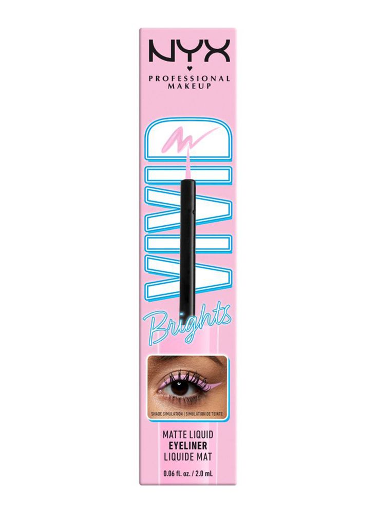 Nyx Professional Makeup Vivid Bright Liquid Liner Sneaky Pink, foto 5