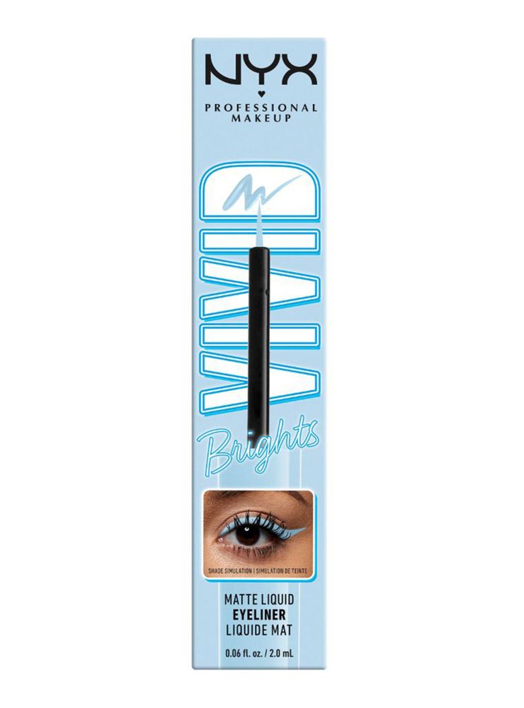 Nyx Professional Makeup Vivid Bright Liquid Liner Blue Thang, foto 5
