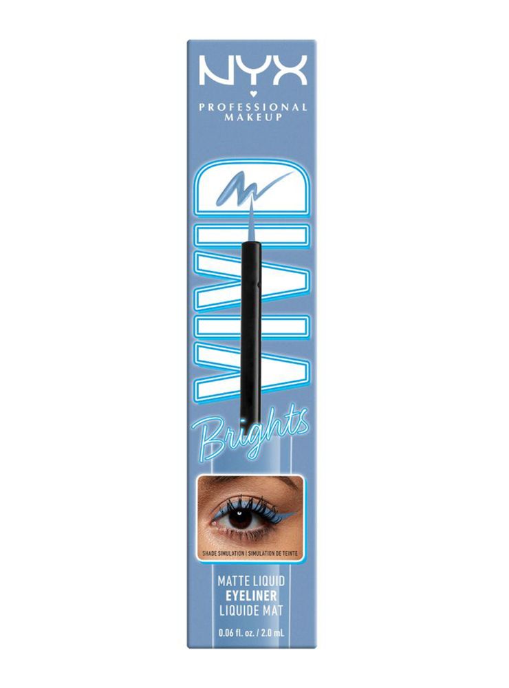 Nyx Professional Makeup Vivid Bright Liquid Liner Cobalt Crush, foto 5