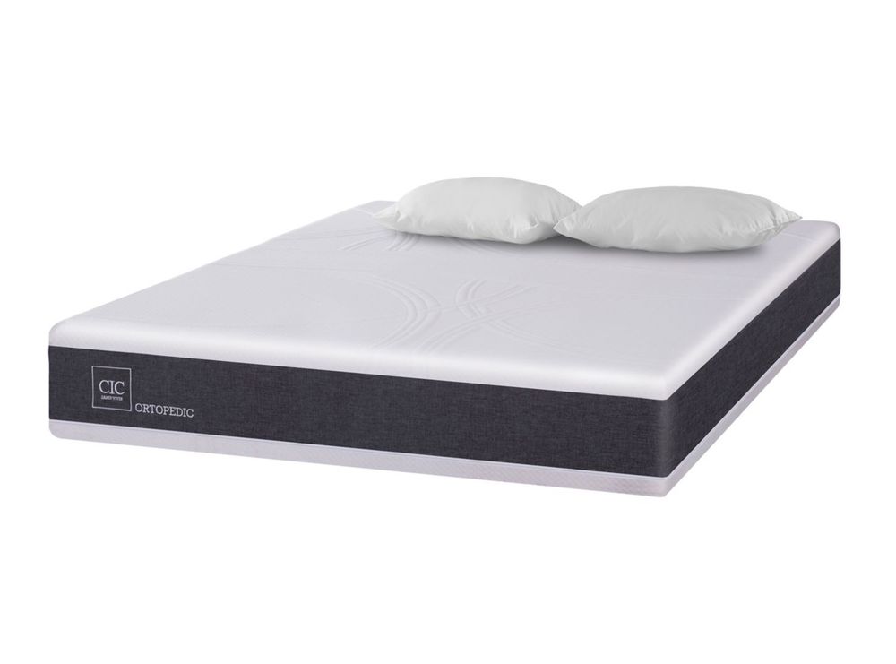 CIC Colchón New Ortopedic 2 Plazas + 2 Almohadas