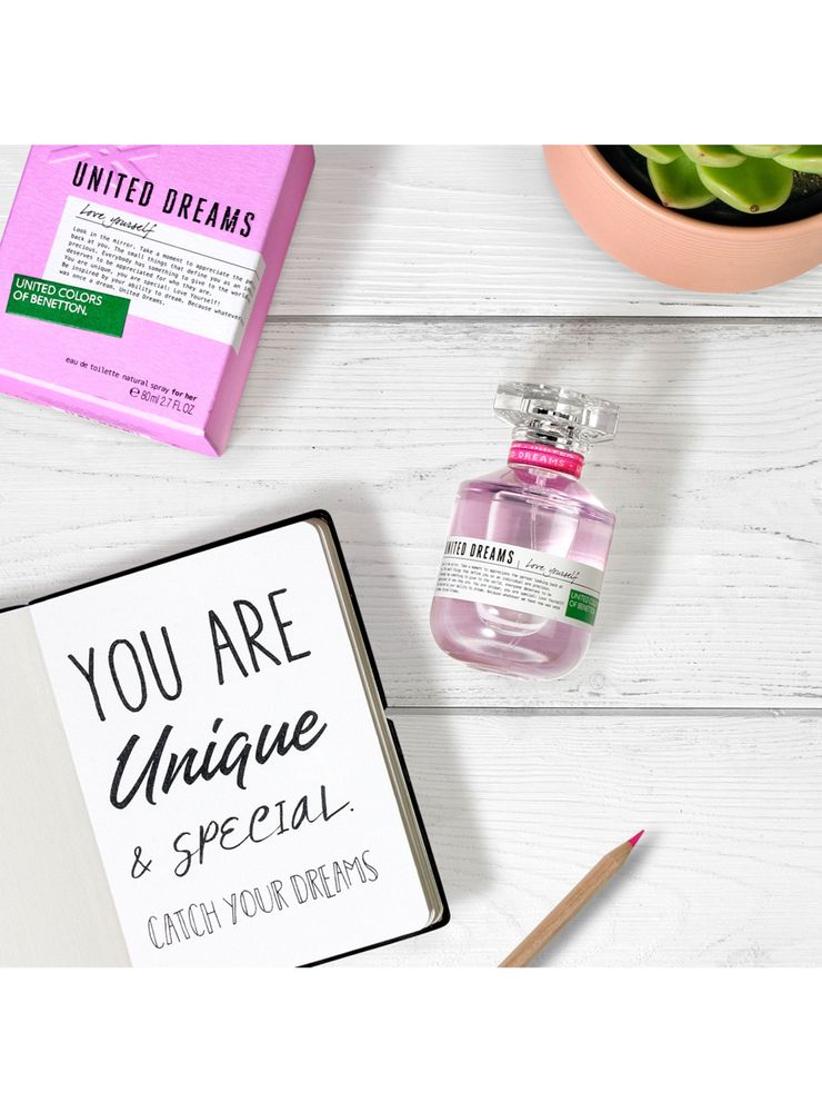 Benetton United Dreams Love Yourself EDT 80 ml, foto 5