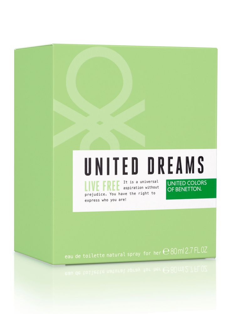 Benetton United Dreams Live Free EDT 80 ml, foto 3