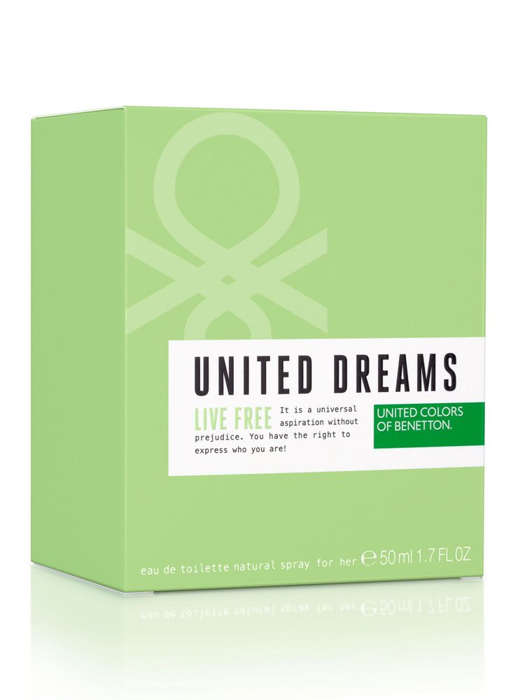 Benetton United Dreams Live Free EDT 50 ml, foto 3