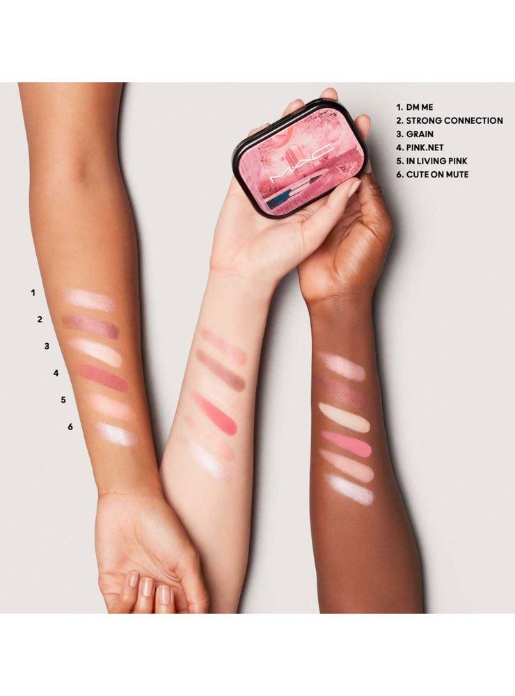 Mac Connect In Colour Eye Shadow Palette Rose Lens, foto 4