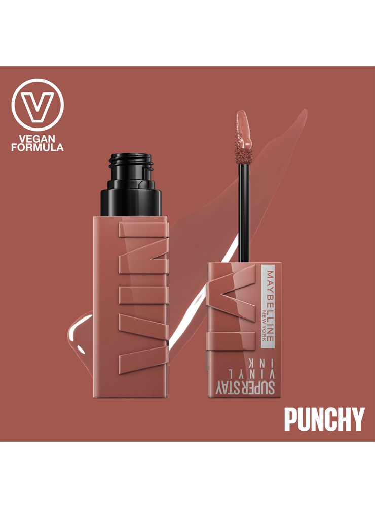 Maybelline Superstay Vinyl Ink 120 Punchy, foto 6