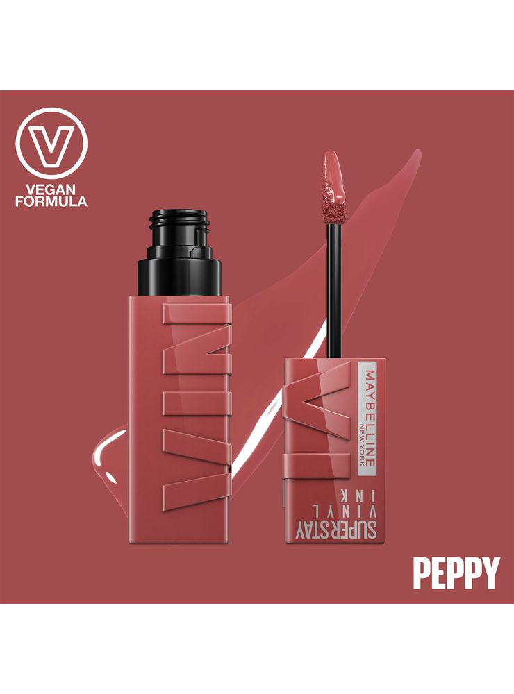 Maybelline Superstay Vinyl Ink 115 Peppy, foto 6