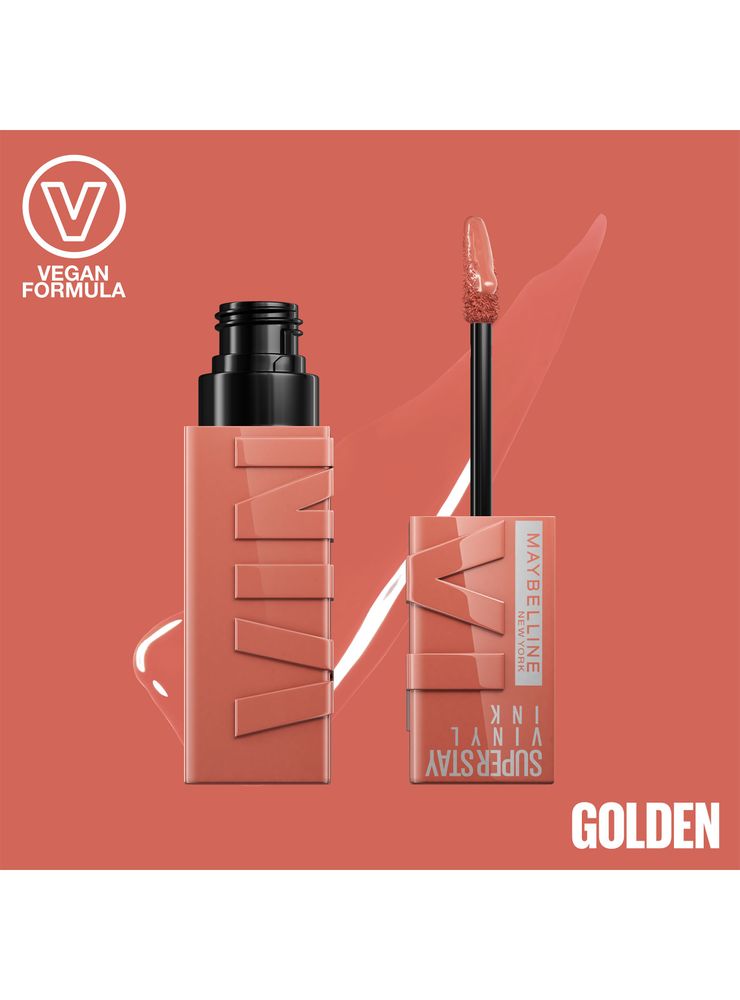 Maybelline Superstay Vinyl Ink 105 Golden, foto 6