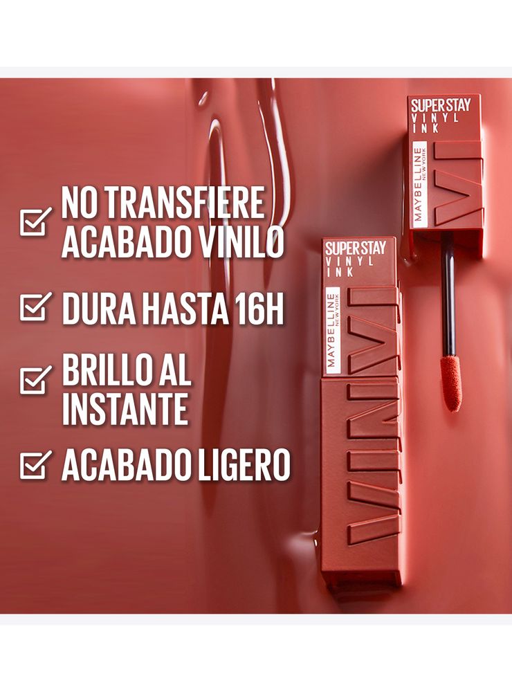 Maybelline Superstay Vinyl Ink 105 Golden, foto 5
