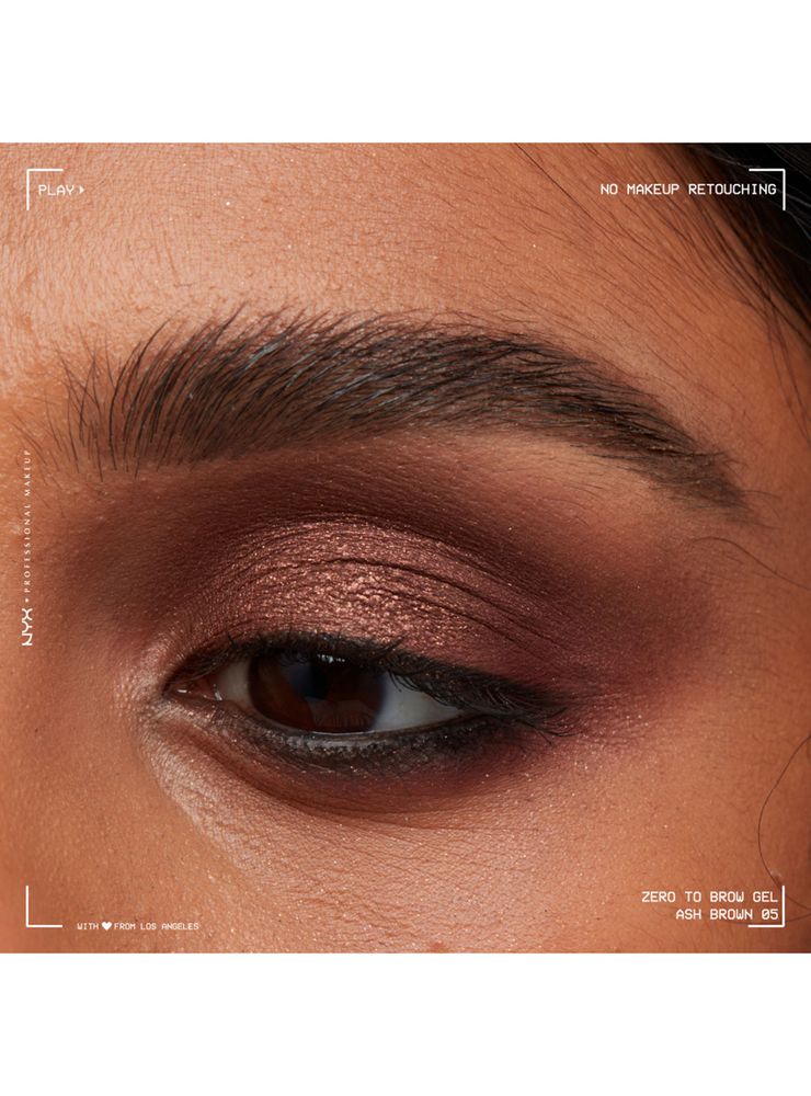 Nyx Professional Makeup Zero To Brow Ash Brown, foto 4