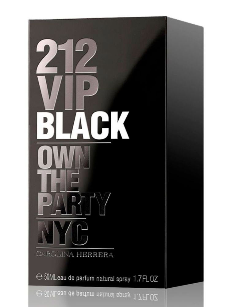 Carolina Herrera 212 VIP Black EDP 50 ml, foto 3