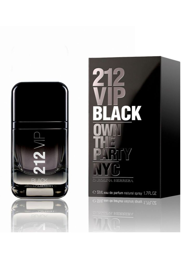 Carolina Herrera 212 VIP Black EDP 50 ml, foto 2