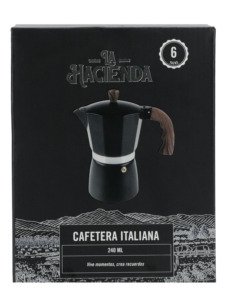 La Hacienda Cafetera Italiana 240 ml, foto 4