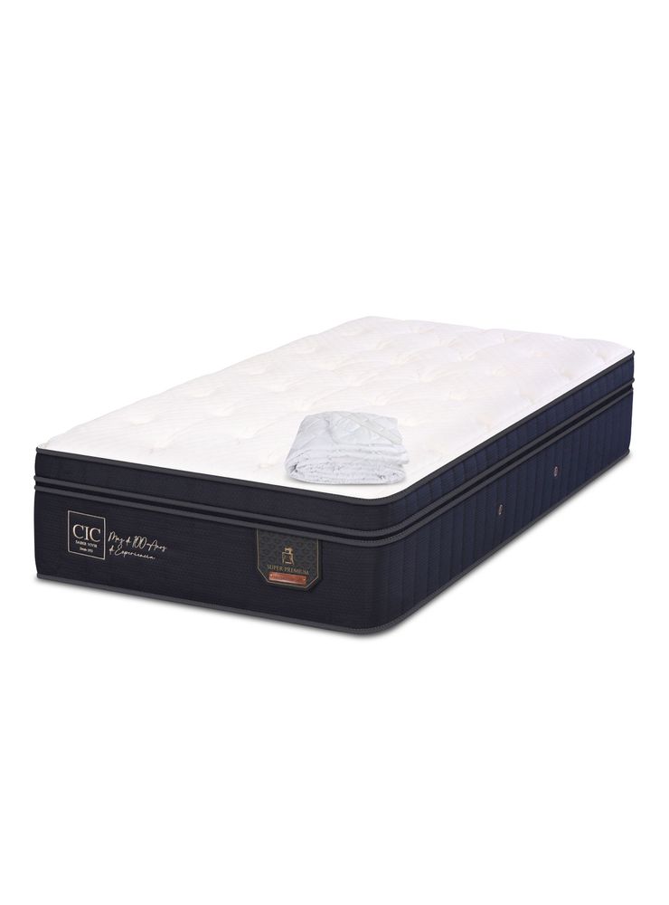 CIC Colchón Super Premium 1 Plaza + Cubrecolchón