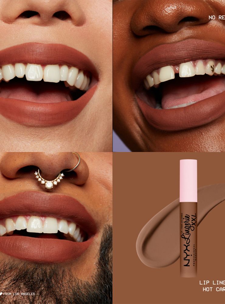 Nyx Professional Makeup Lip Lingerie XXL Hot Caramelo, foto 5