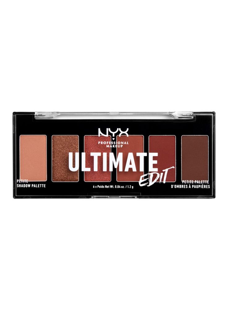 Nyx Professional Makeup Ultimate Edit Petite Shadow Palette Warm Neutrals, foto 3