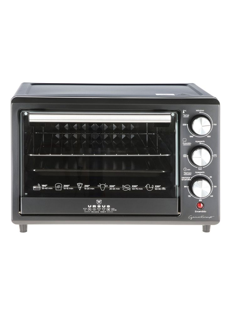 Ursus Trotter Horno Eléctrico 25 Litros 1500W BACKOFEN PROB25L