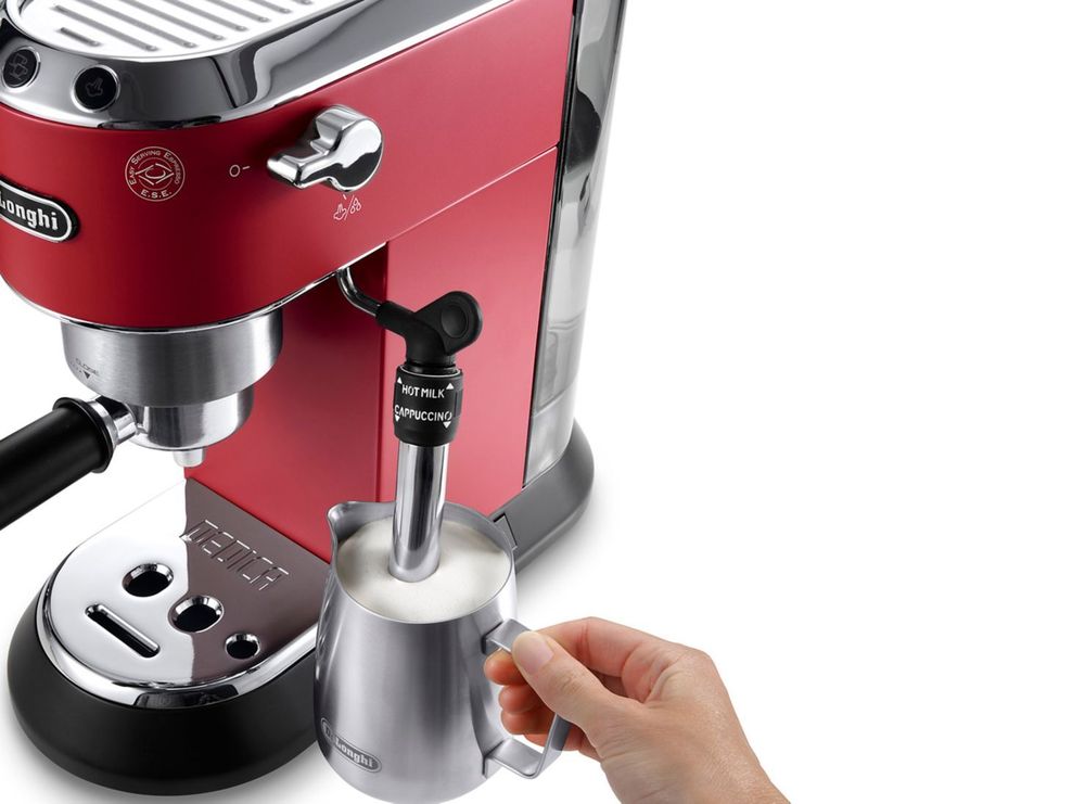 Cafetera Espresso Dedica EC685 Roja, foto 6