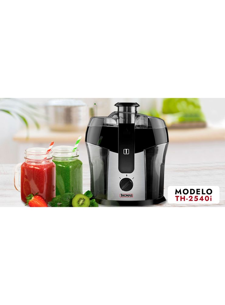 Thomas Extractor de Jugo TH-2540i Negro, foto 8