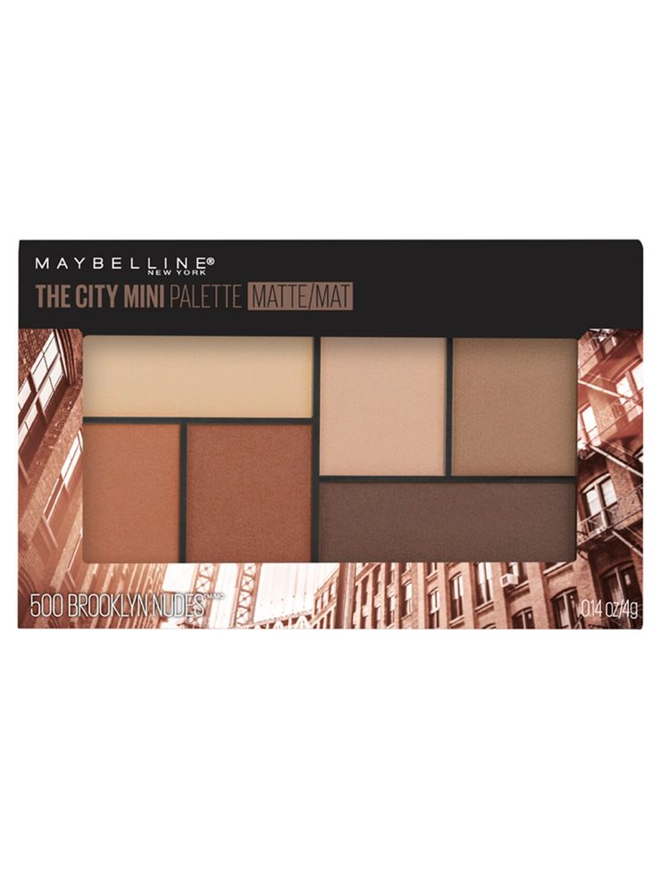 Maybelline The City Mini Palette 500 Brooklyn Nudes, foto 5