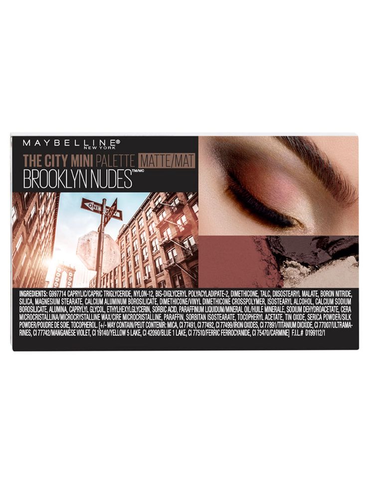 Maybelline The City Mini Palette 500 Brooklyn Nudes, foto 6