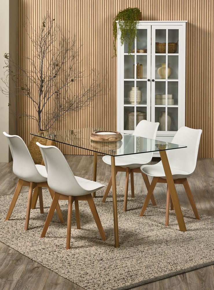 Attimo Juego Comedor Agnes 4 Sillas