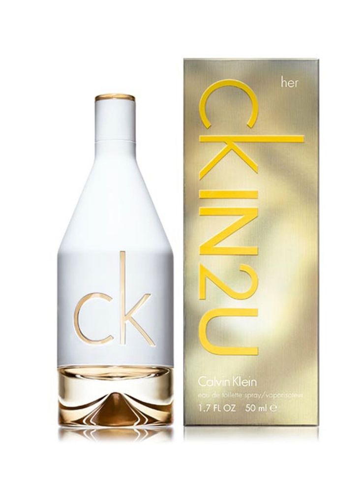 Perfume Calvin Klein CK IN2U Gold Mujer EDT 50 ml, foto 2