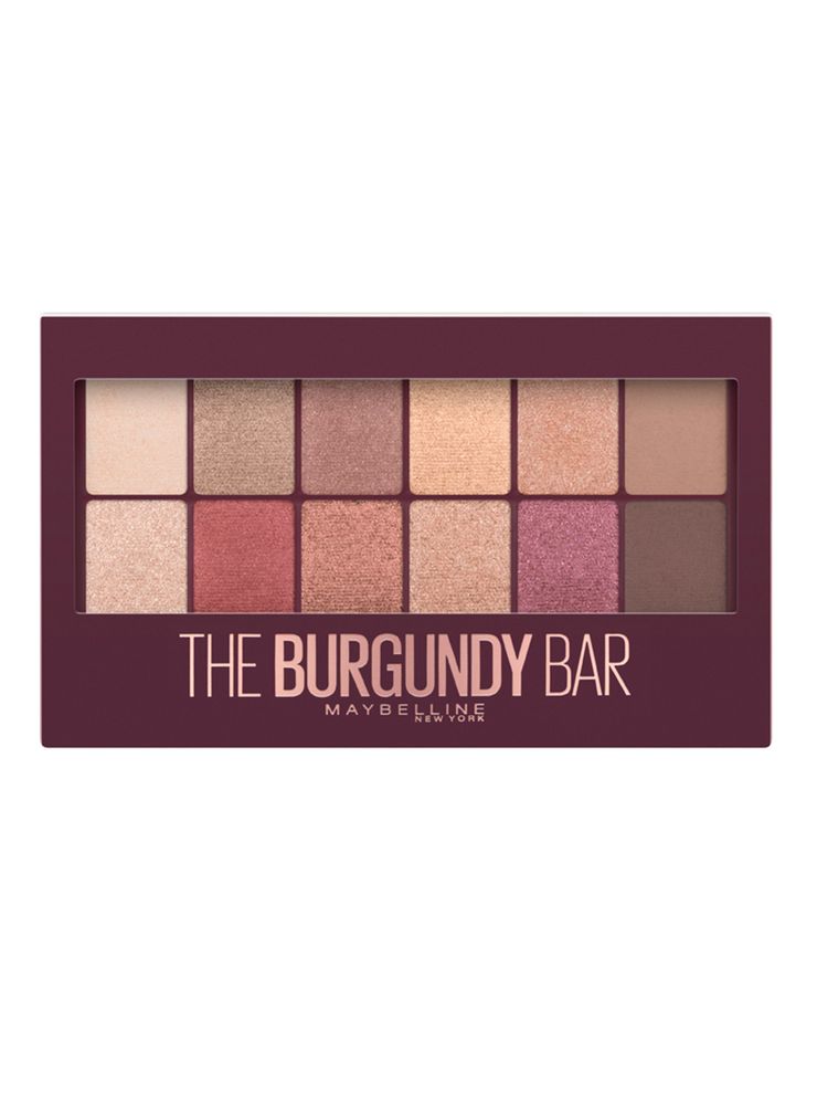 Maybelline Eyeshadow Palette The Burgundy Bar, foto 3