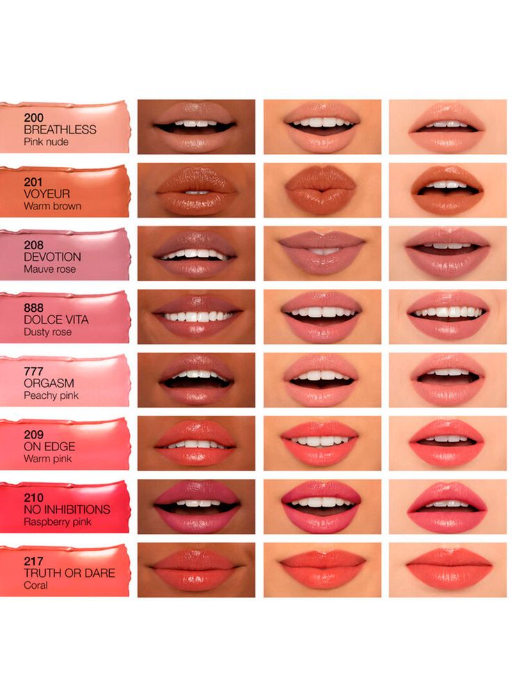 Nars Afterglow Sensual Shine Lipstick 210 No Inhibitions, foto 4
