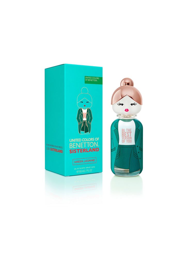 Benetton Sisterland Green Jasmine EDT 80 ml, foto 2