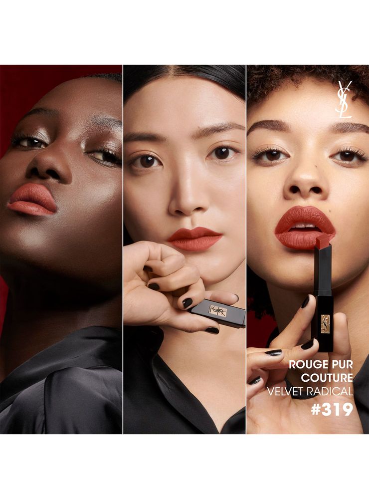 Yves Saint Laurent Rouge Pur Couture The Slim Velvet Radical 319, foto 4