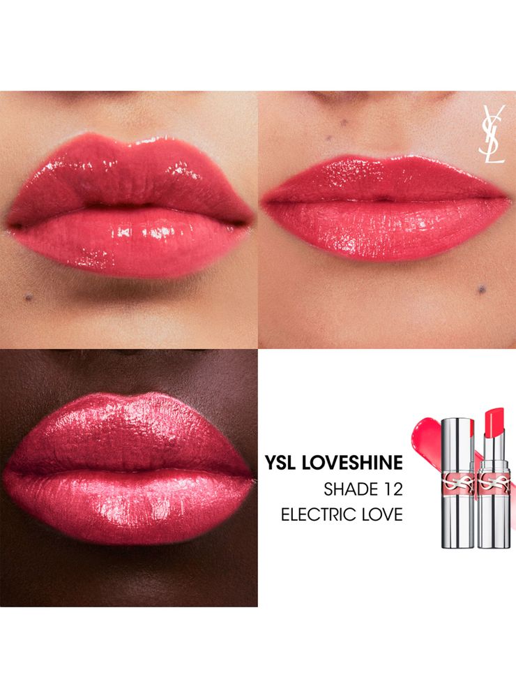 Yves Saint Laurent Loveshine Lip Oil Stick 12 Electric Love, foto 3