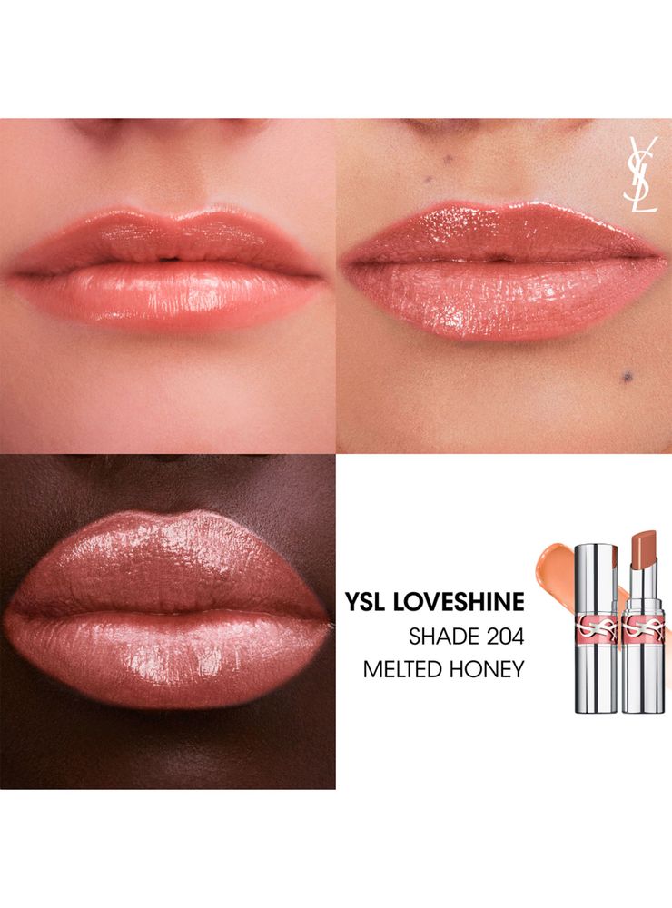 Yves Saint Laurent Loveshine Lip Oil Stick 204 Melted Honey, foto 3